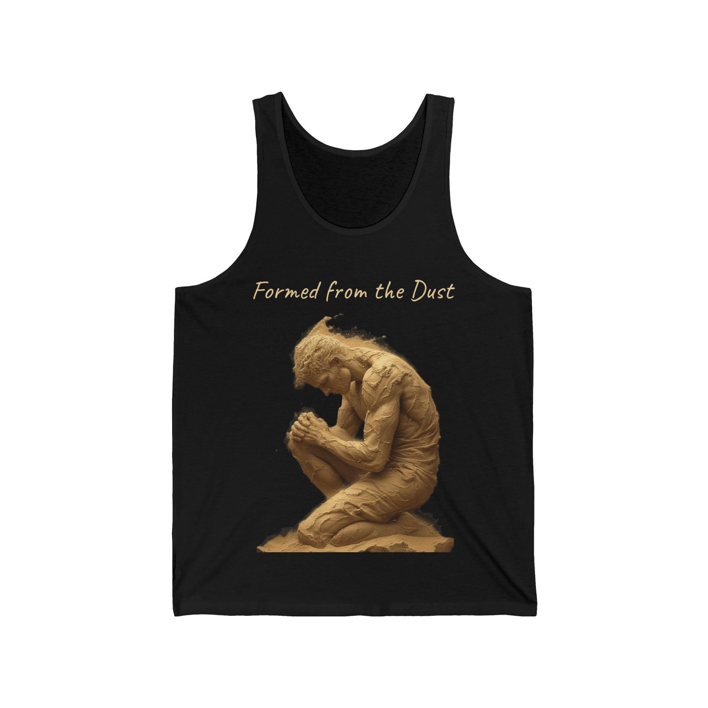 Formed from the Dust (Light Lettering) | Men’s Christian Tank Top