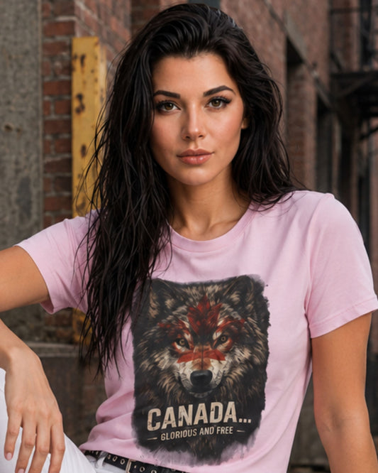 War Paint – Womens Canadian Tee