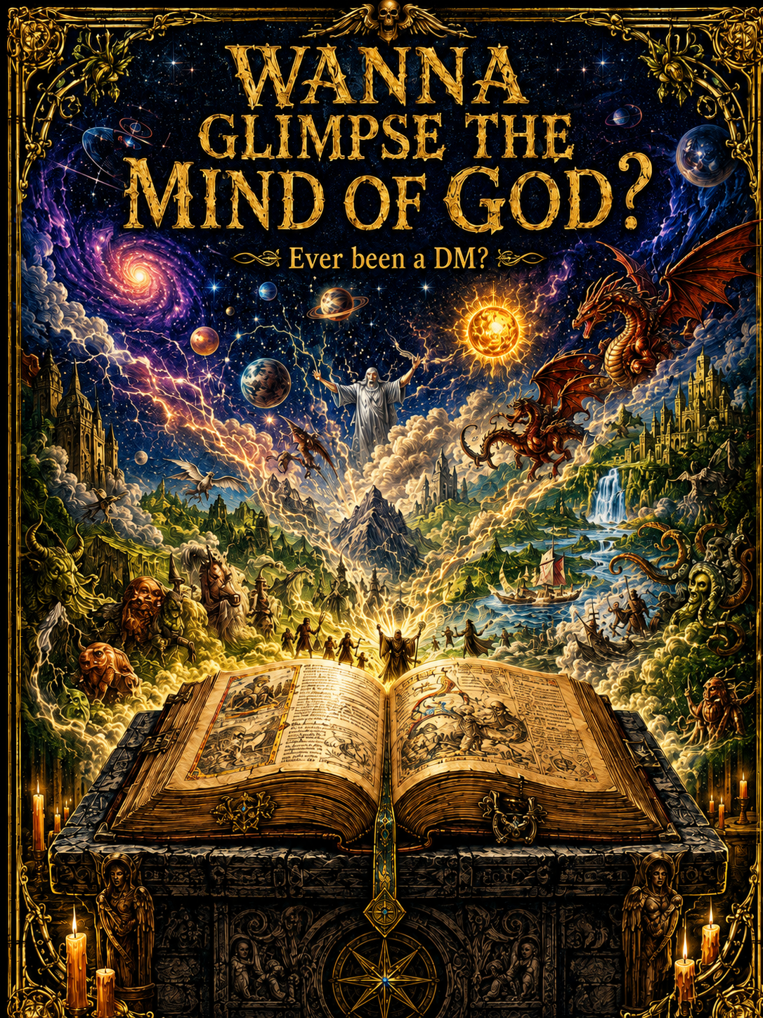 A Glimpse Into the Mind of God: Ever Been a Dungeon Master?