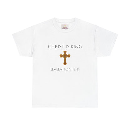 Christ is King - Women’s Christian Tee (Dark Lettering)