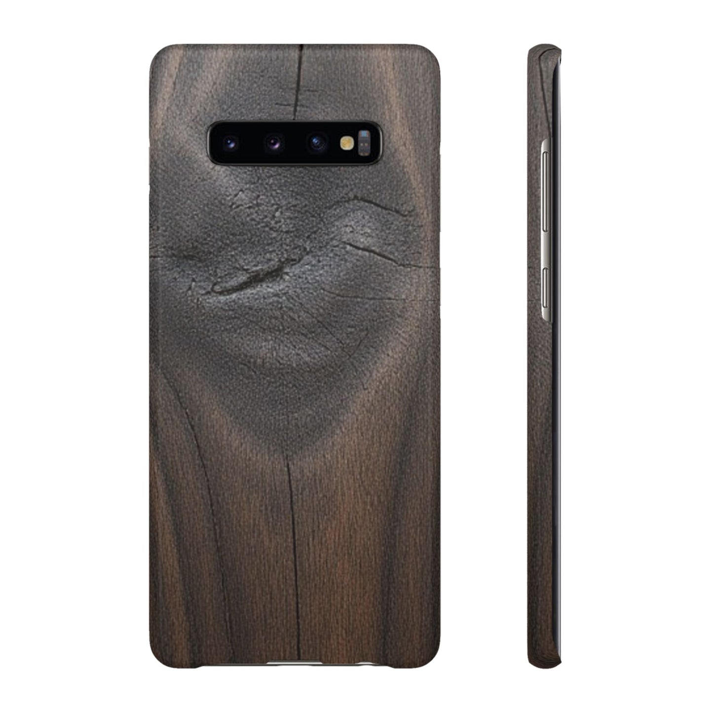 Dark Wood Grain Samsung Snap Case