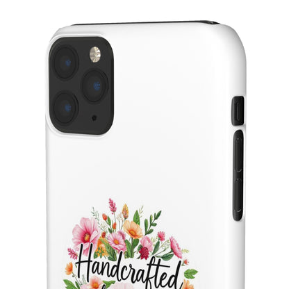 Handcrafted by God Snap Case for iPhone – Fearfully & Wonderfully Made