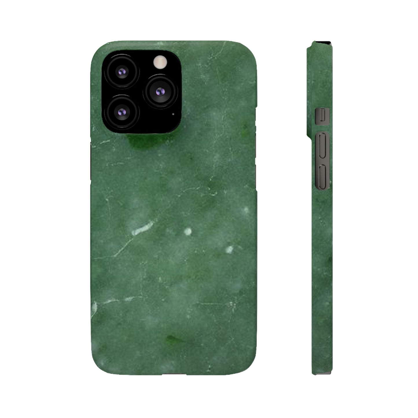 Jade Stone Finish iPhone Snap Case