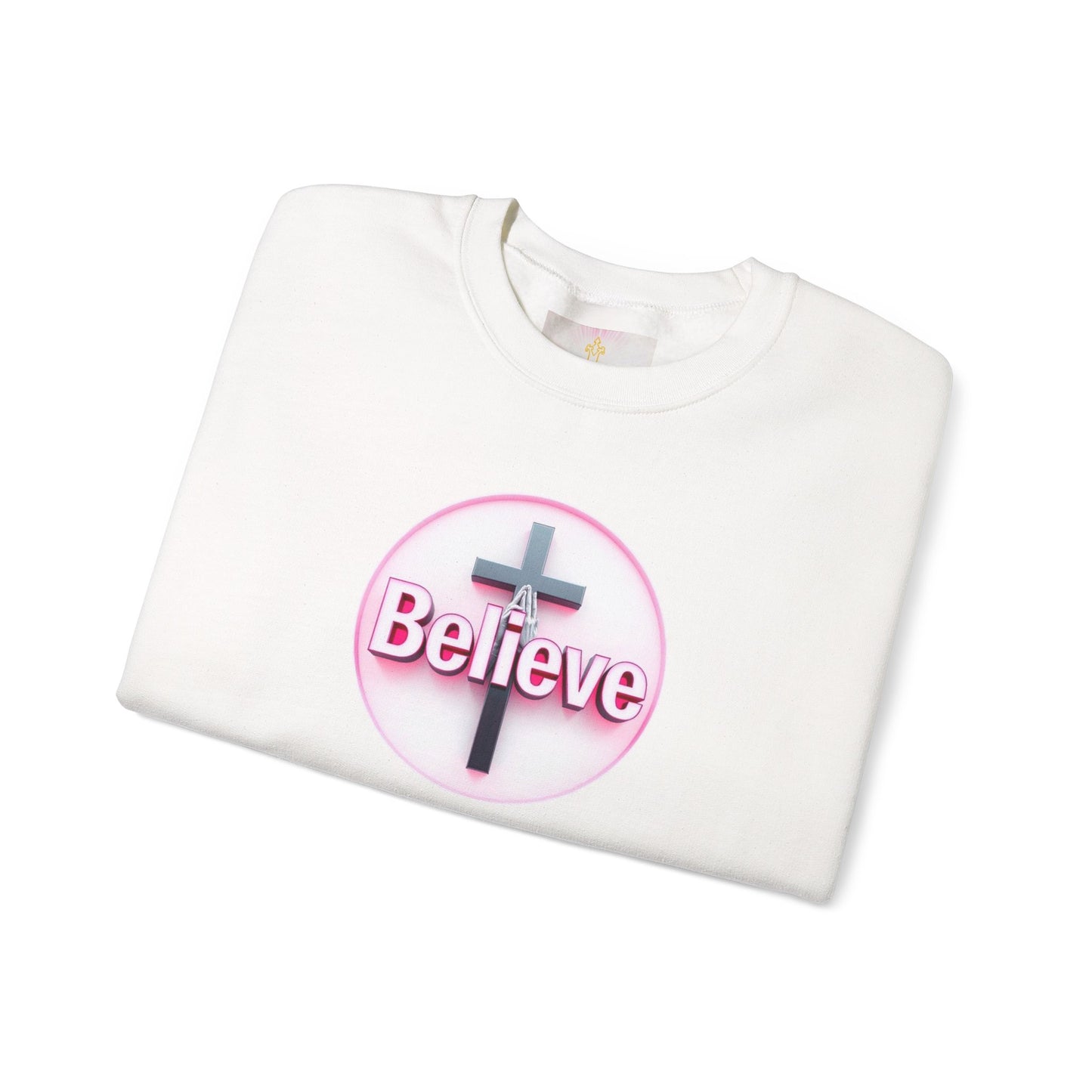 Believe | Women’s Christian Sweatshirt with John 11:40