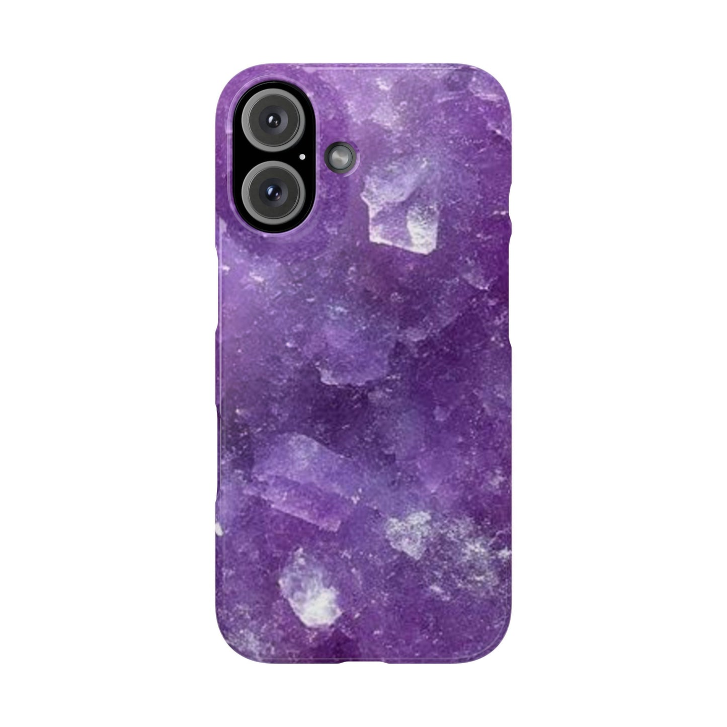 Amethyst Crystal Finish iPhone Snap Case
