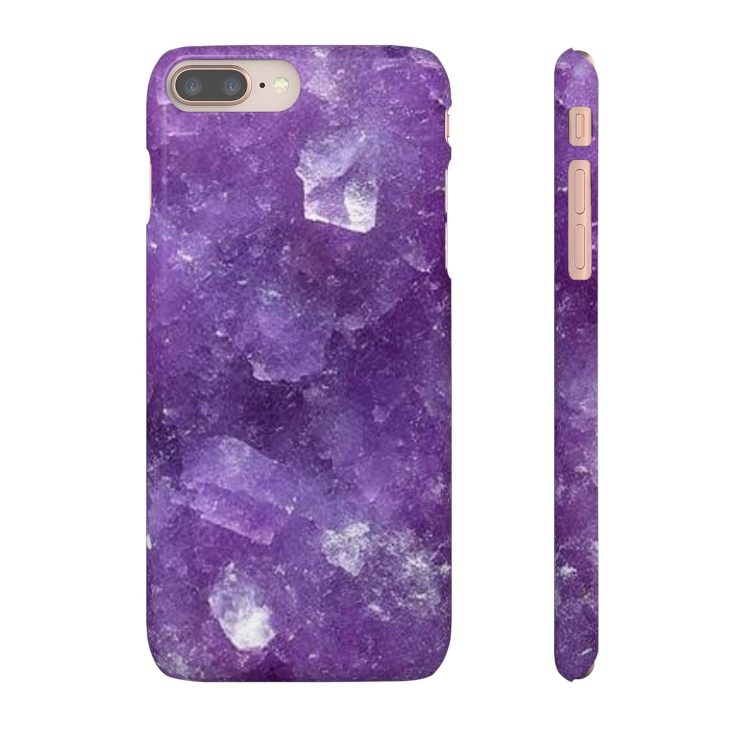 Amethyst Crystal Finish iPhone Snap Case
