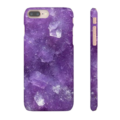 Amethyst Crystal Finish iPhone Snap Case
