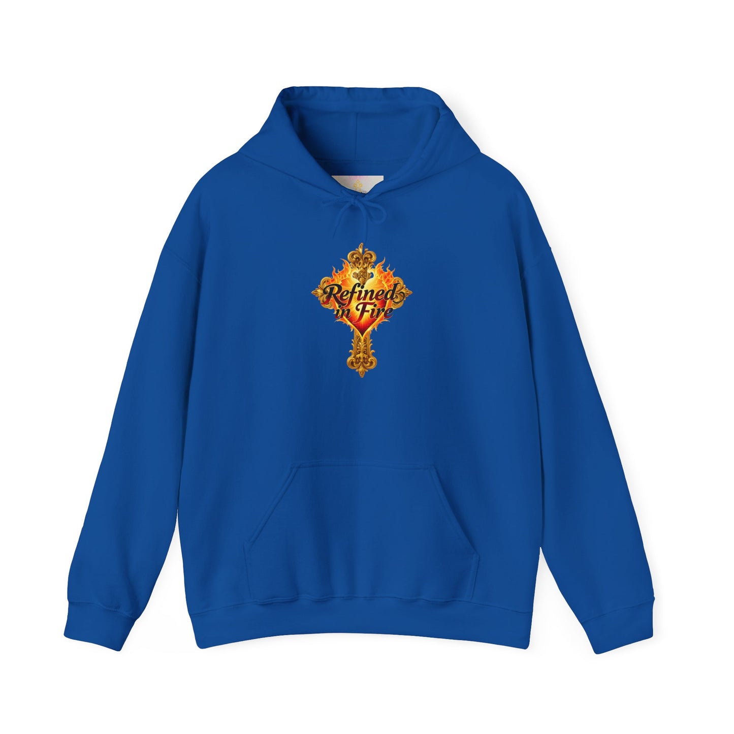 Refined by Fire - Women's Ornate Christian Hoodie