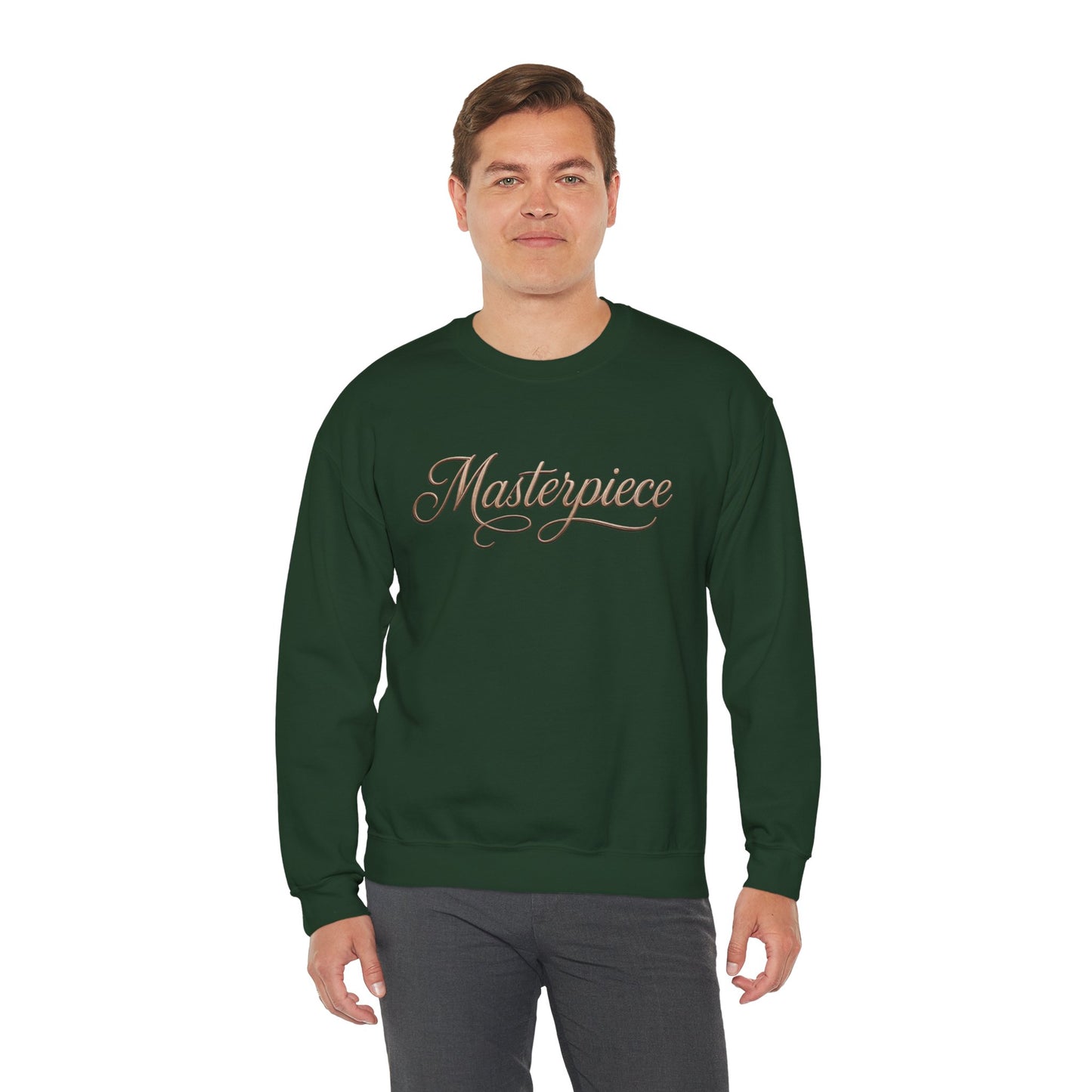 Masterpiece Signature Men’s Sweatshirt – Inspirational Christian Faith Apparel