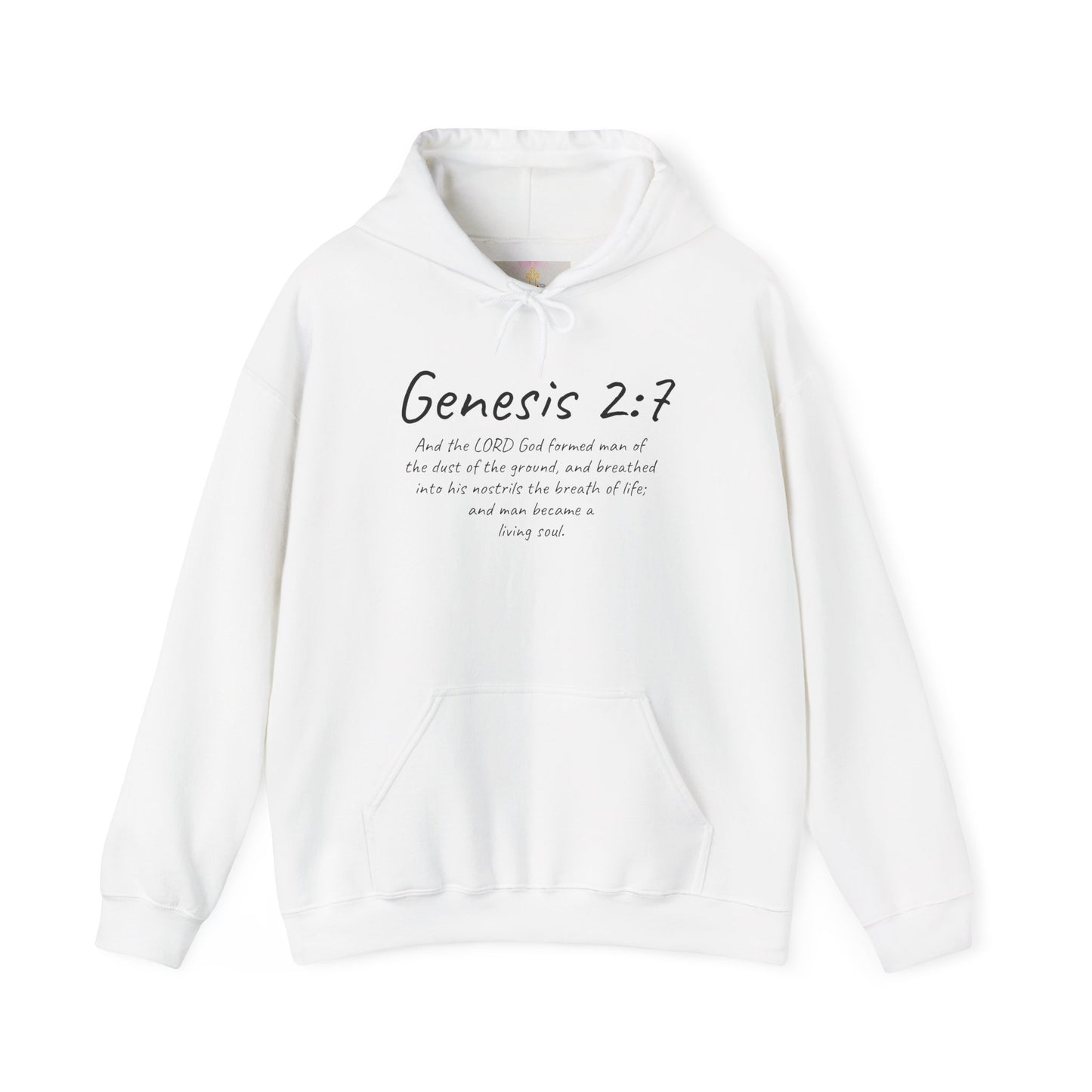 Formed from the Dust | Men’s Christian Hoodie with Genesis 2:7