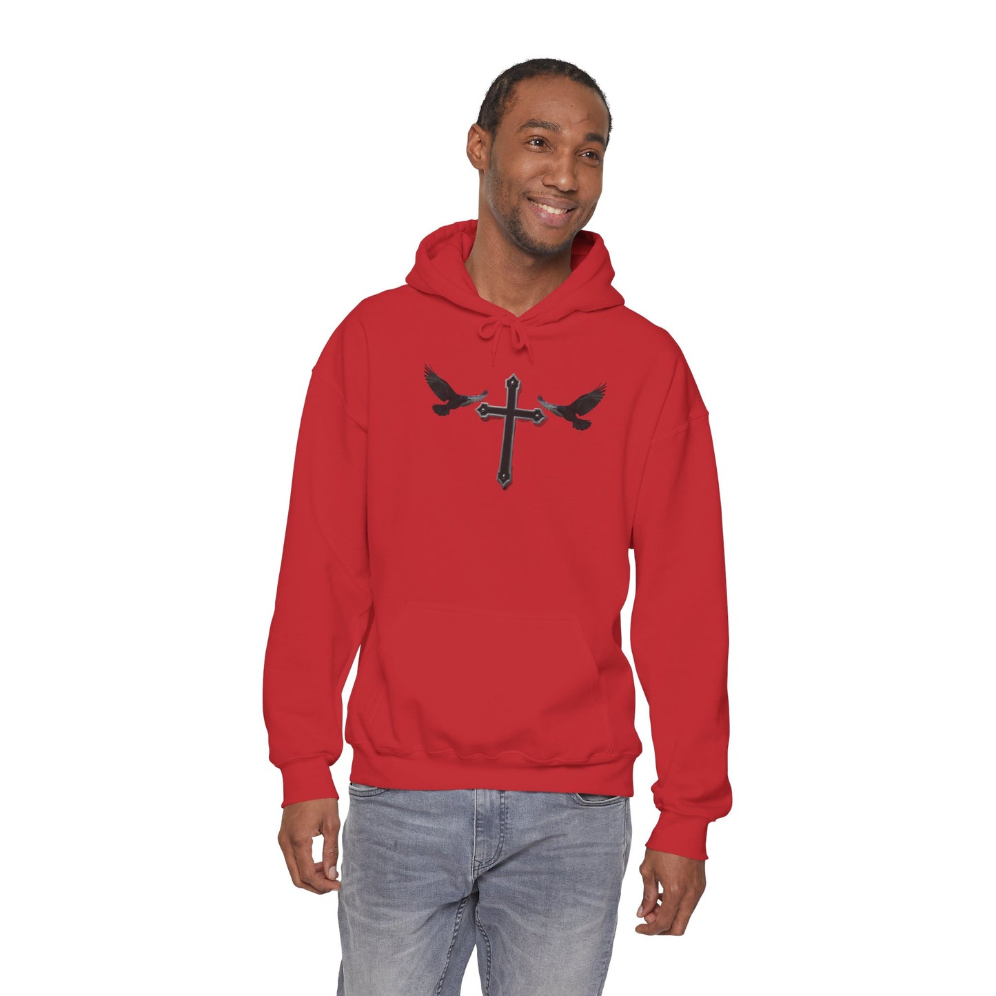 Servants of the Storm – Cross & Crows Men’s Hoodie