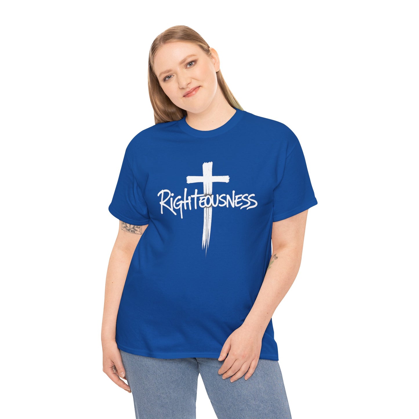Righteousness - Christian Women's T-Shirt (Dark Colors)