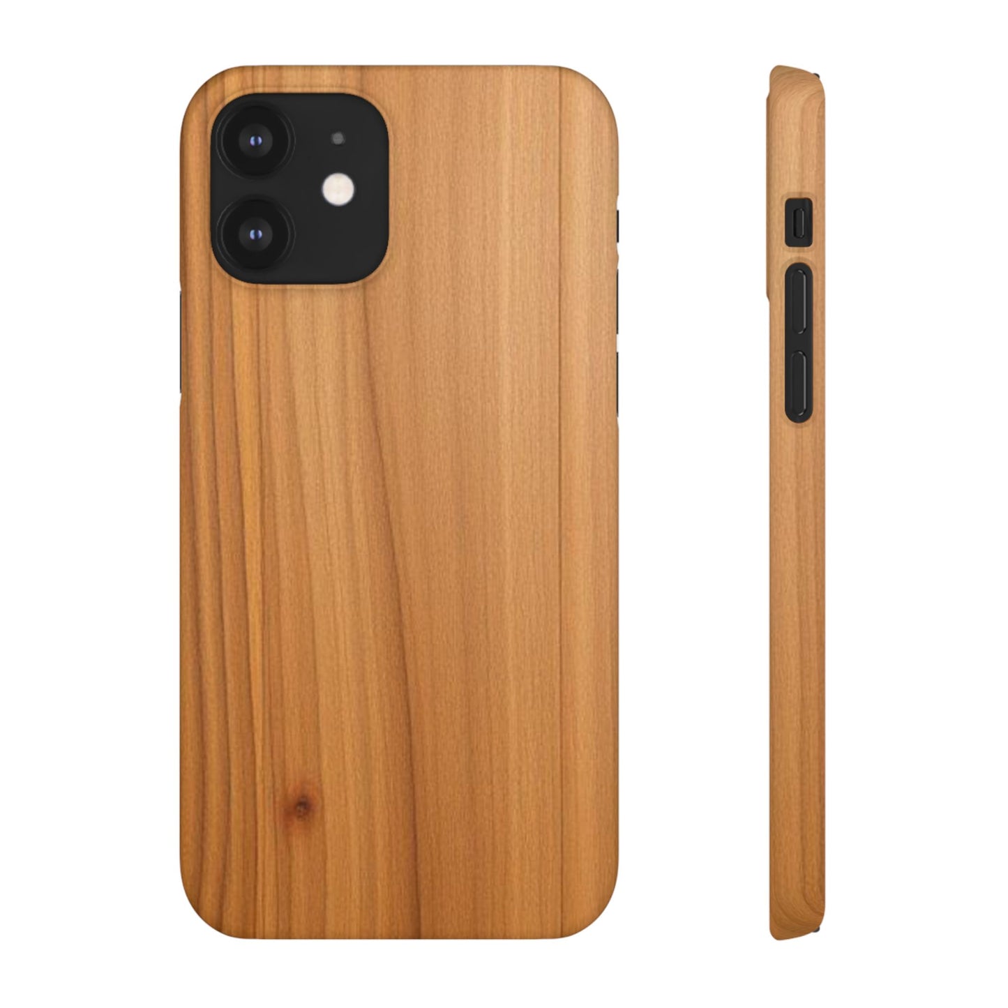 Natural Wood Grain iPhone Snap Case