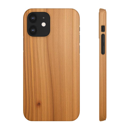 Natural Wood Grain iPhone Snap Case