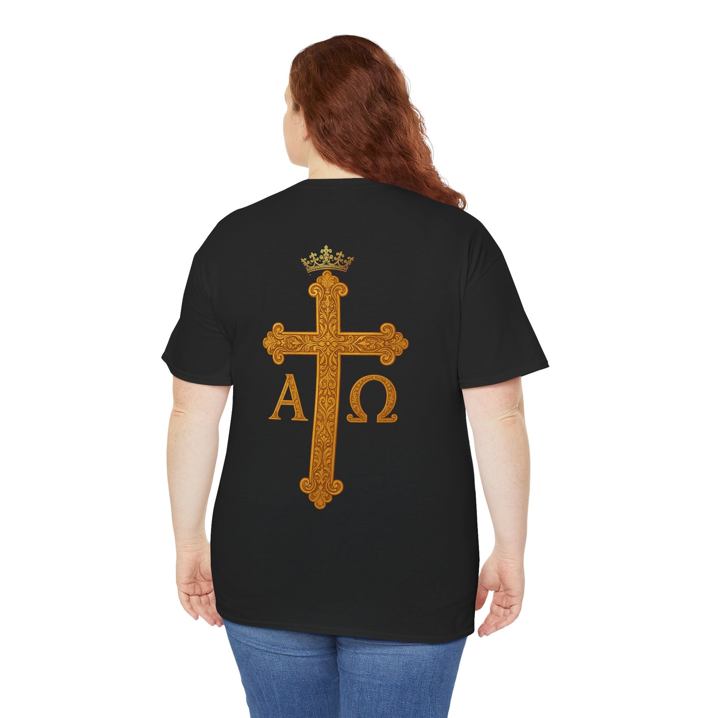 Christ Is King – Lion & Cross Women’s Christian Tee