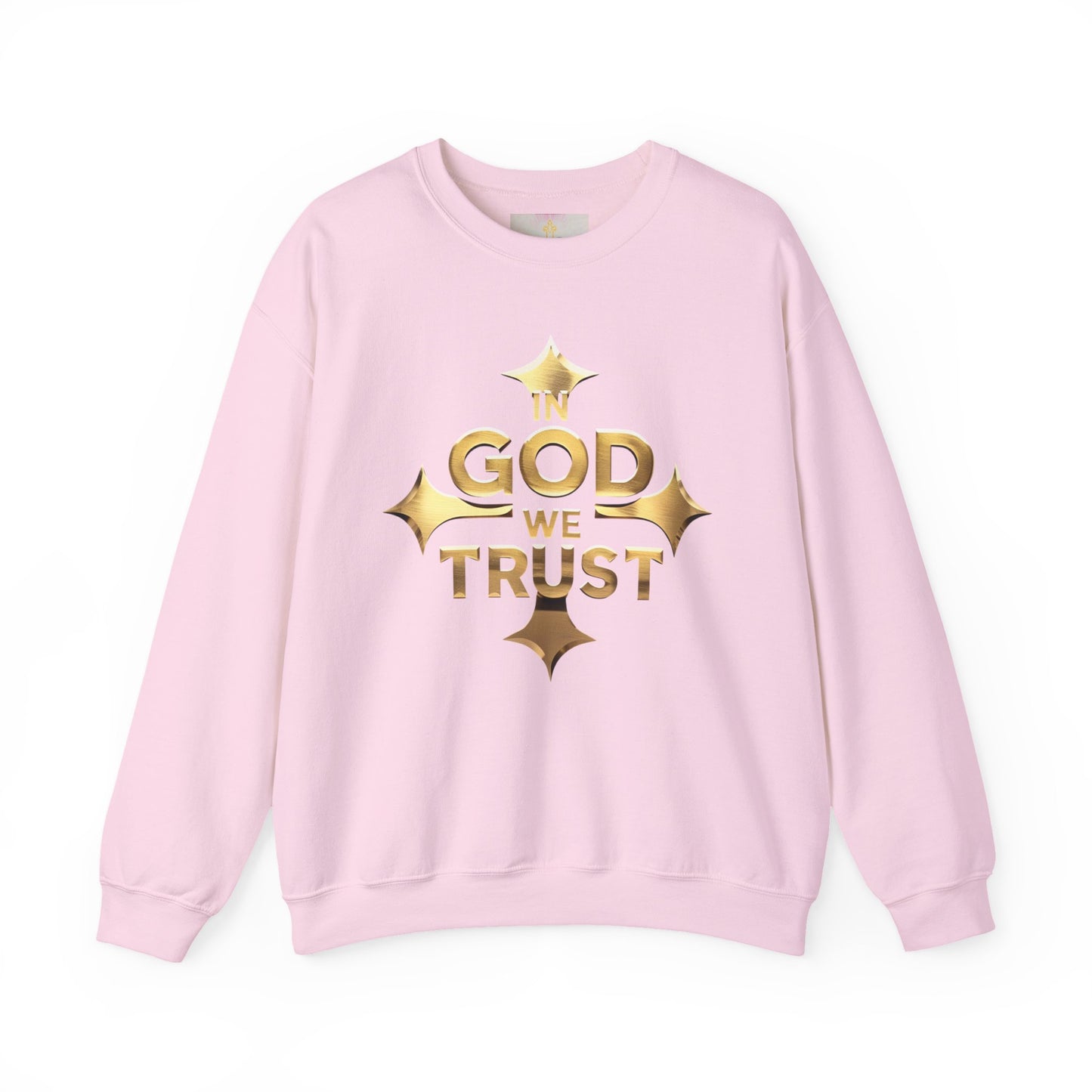 In God We Trust (Gold) - Women’s Christian Sweatshirt