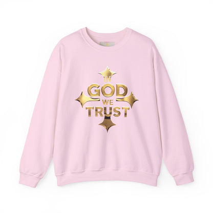 In God We Trust (Gold) - Women’s Christian Sweatshirt
