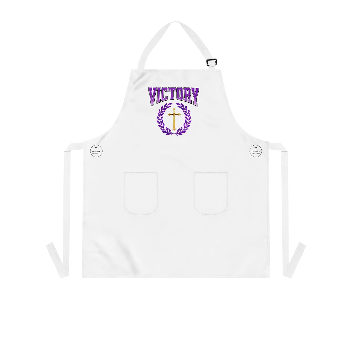 Victory in Christ Inspirational Apron for Christian Crafters & Bakers