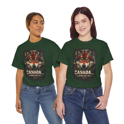 War Paint – Canada: Glorious and Free Women's T-Shirt