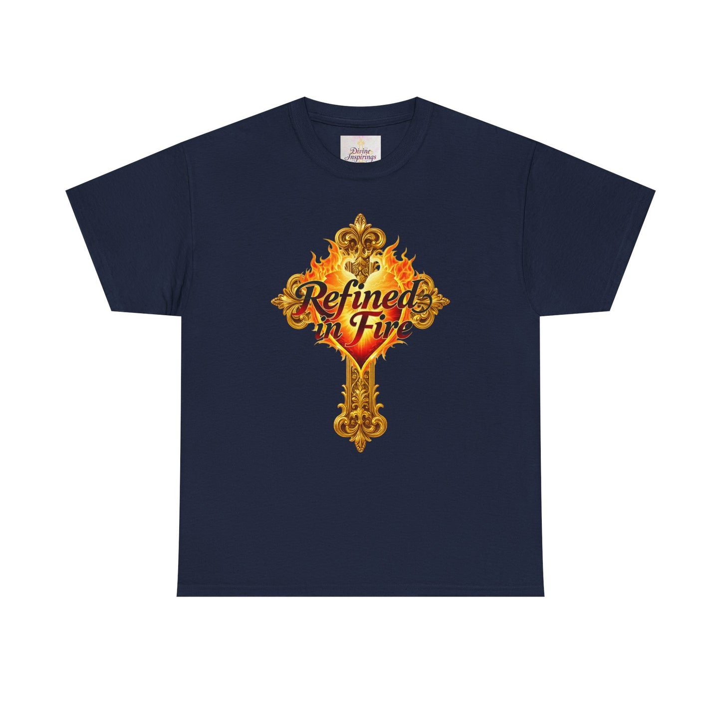 Refined in Fire — Women's Ornate Christian T-Shirt