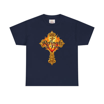 Refined in Fire — Women's Ornate Christian T-Shirt
