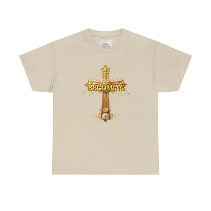 Becoming - Woman's Christian T-Shirt