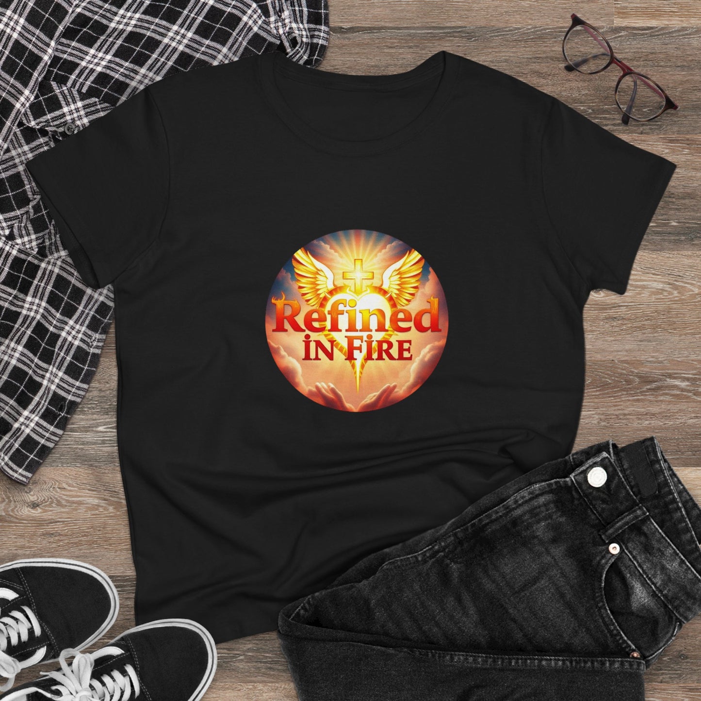 Refined in Fire – Women’s Tee of Inner Strength