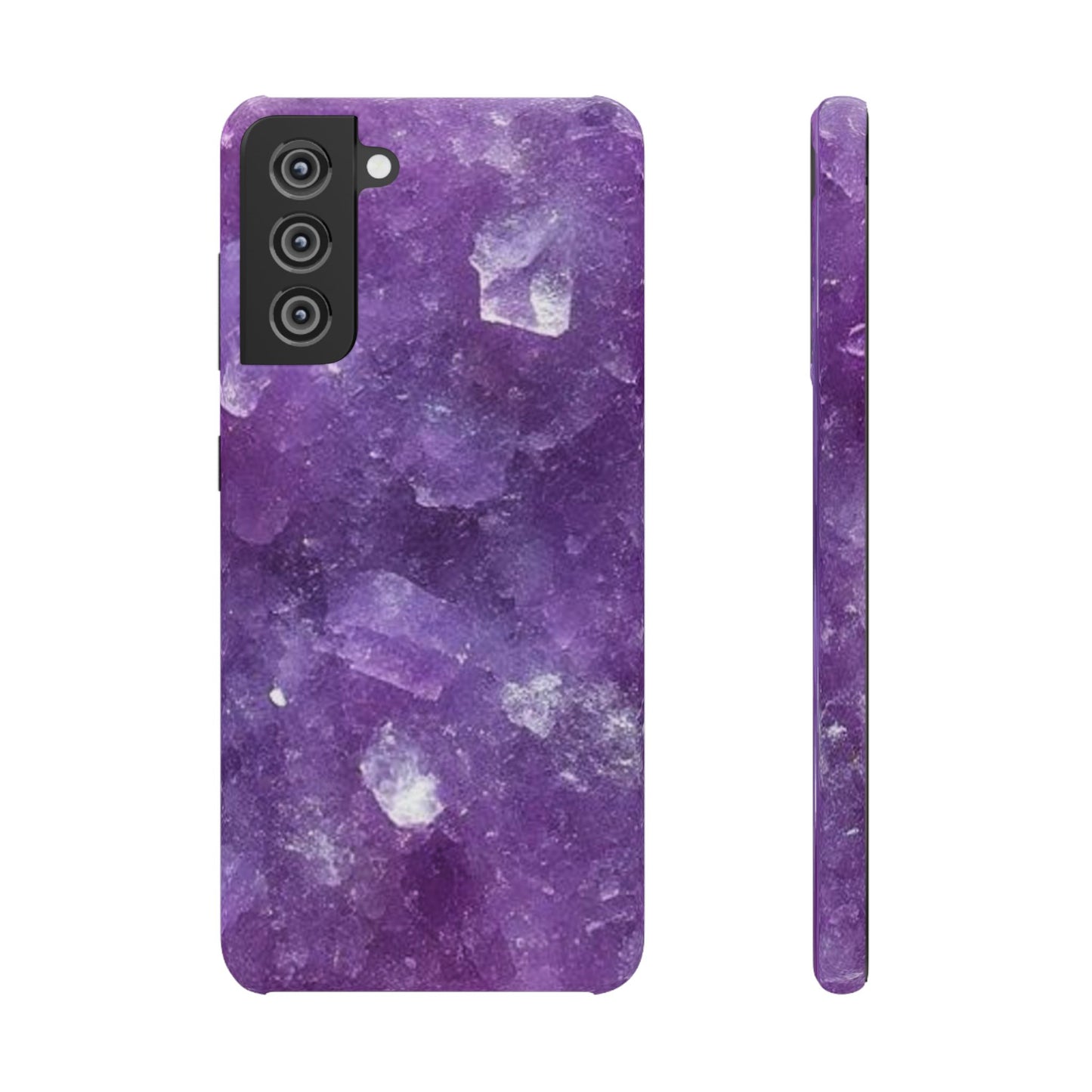 Amethyst Crystal Finish Samsung Snap Case