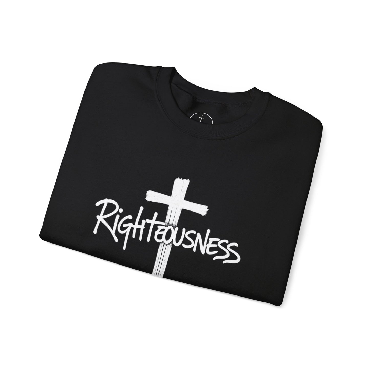 Righteousness - Men's Christian Sweatshirt (Dark Colors)