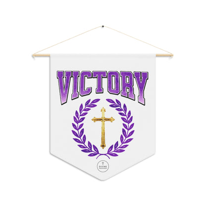Victory Pennant Banner – Christian Varsity Wall Décor