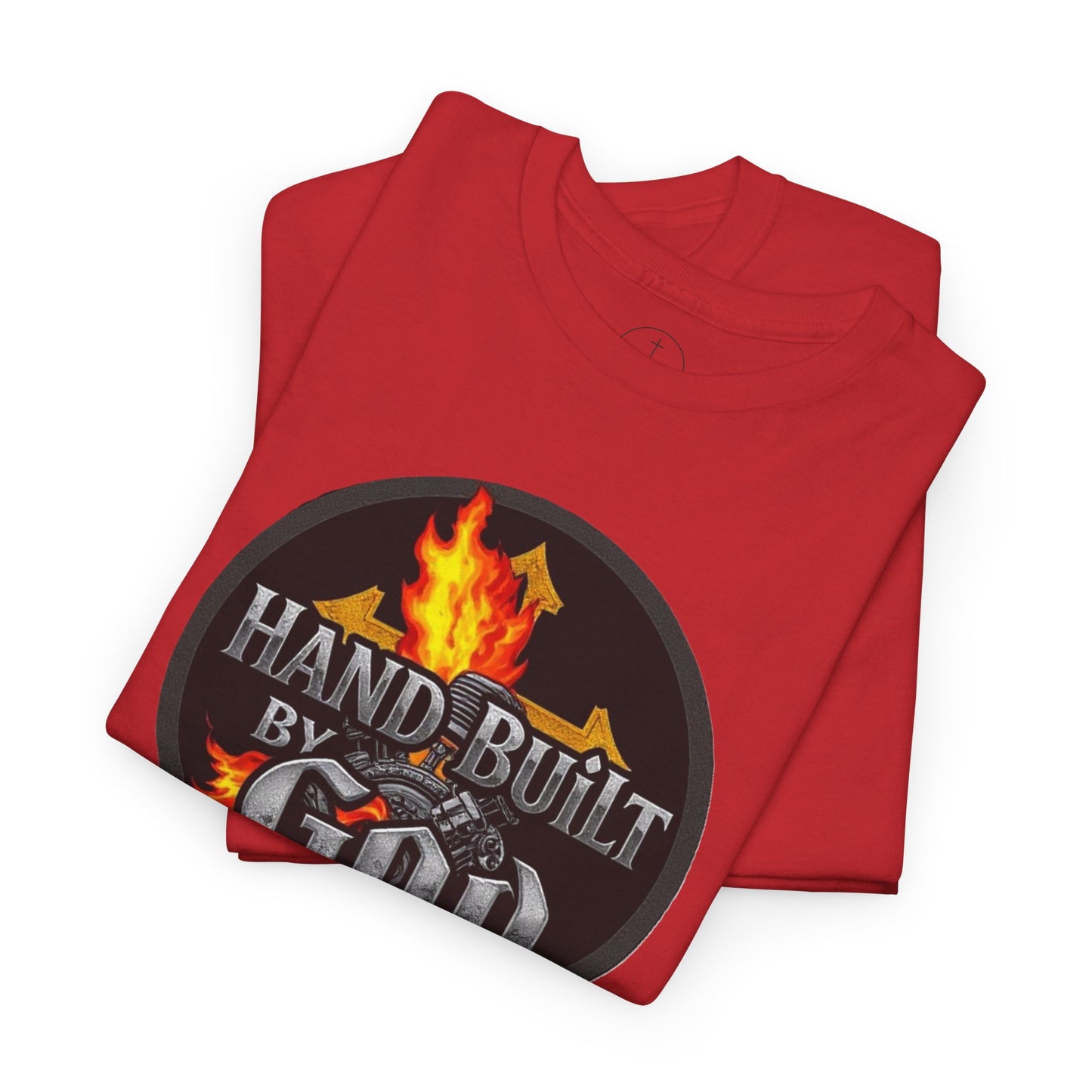 Hand Built By God - Men's Christian T-Shirt