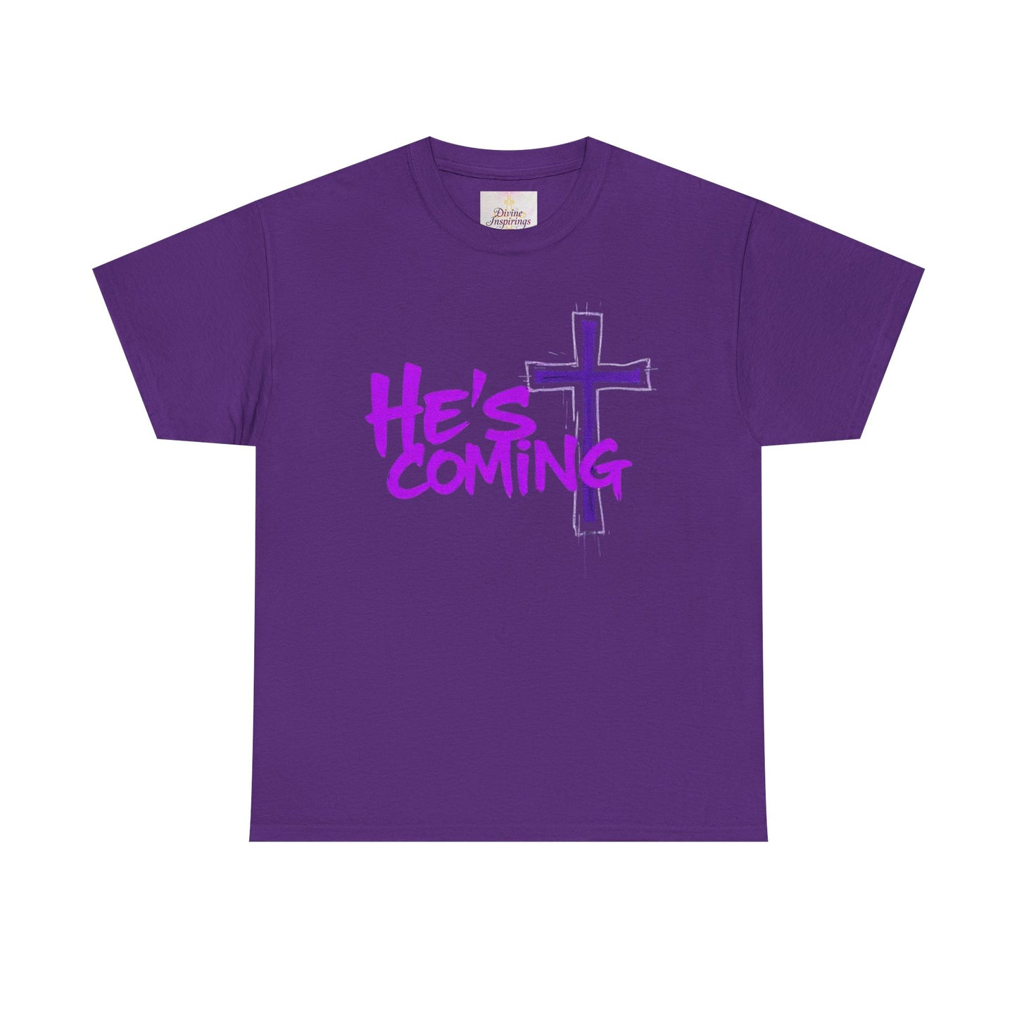 He’s Coming - Bold Christian T-Shirt