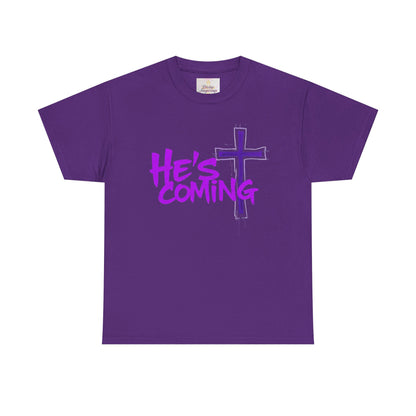 He’s Coming - Bold Christian T-Shirt