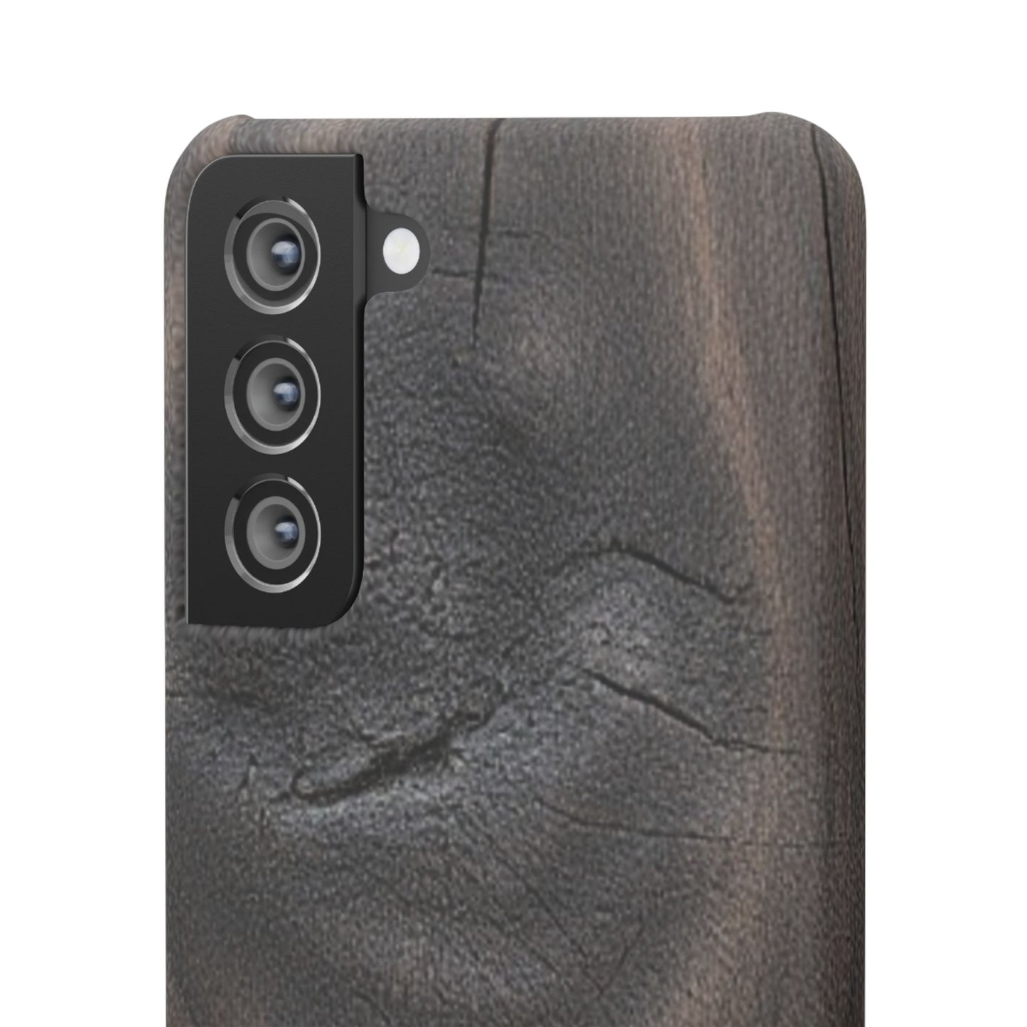 Dark Wood Grain Samsung Snap Case