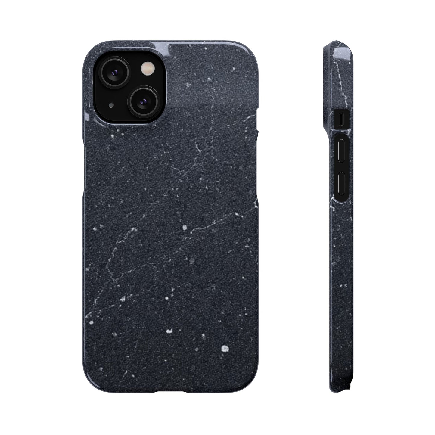 Dark Granite Finish iPhone Snap Case