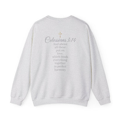 Put On Love Women’s Sweater – Wrapped in Grace