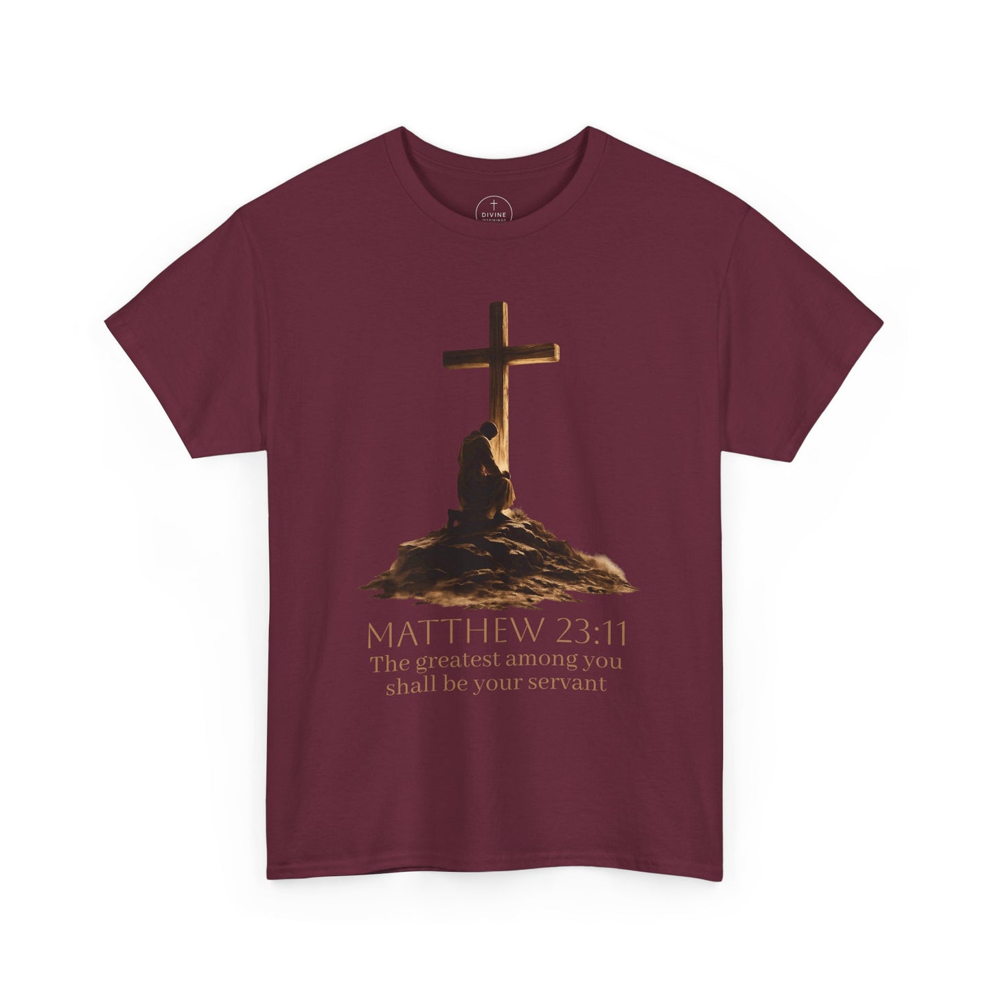 Humble Servant - Men's Christian T-Shirt (Front Design)