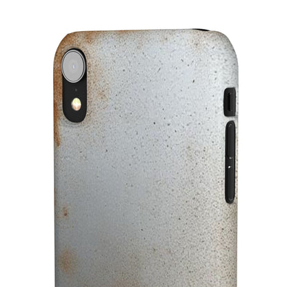 Old Steel Finish iPhone Snap Case
