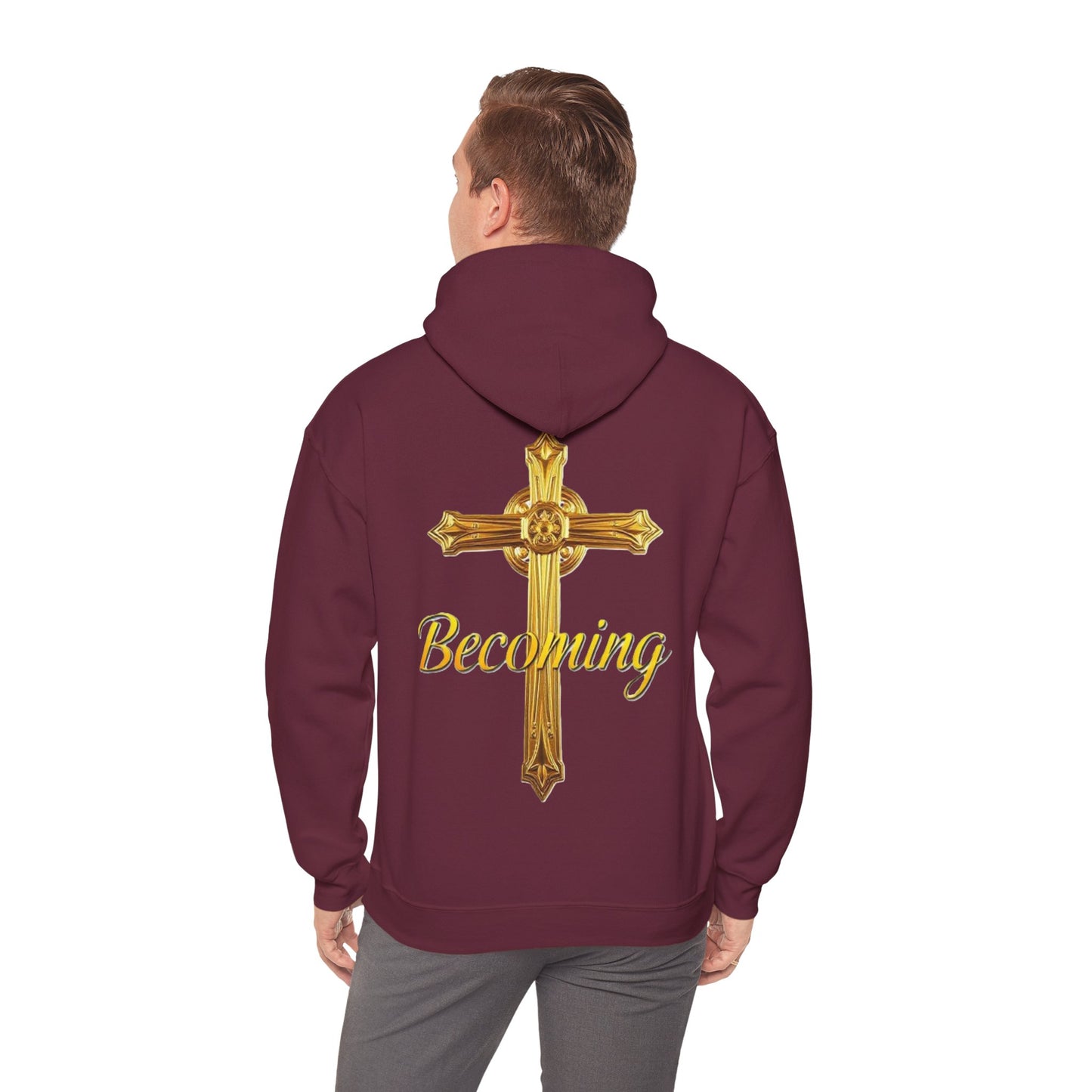 Becoming Men’s Faith Hoodie – Inspired by Philippians 1:6