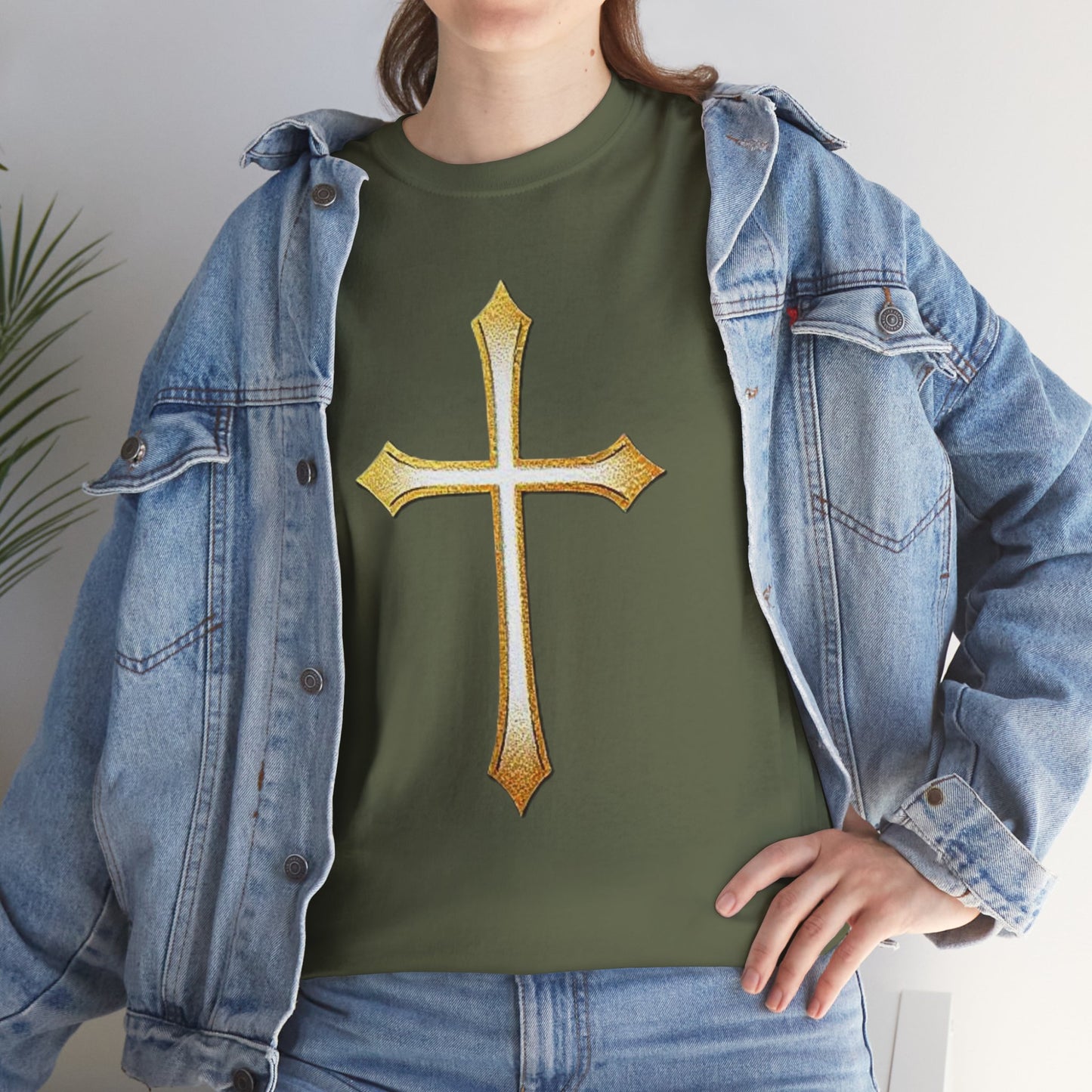 Gold Cross Tee – Women's Christian Apparel