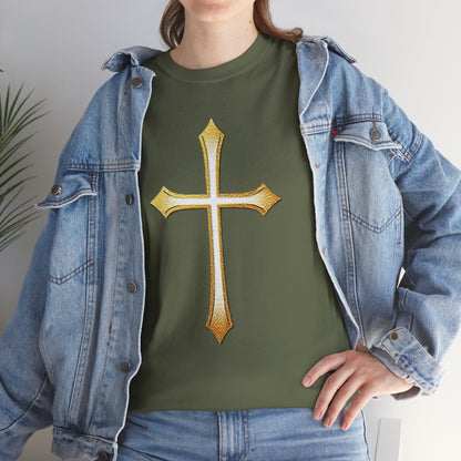 Gold Cross Tee – Women's Christian Apparel