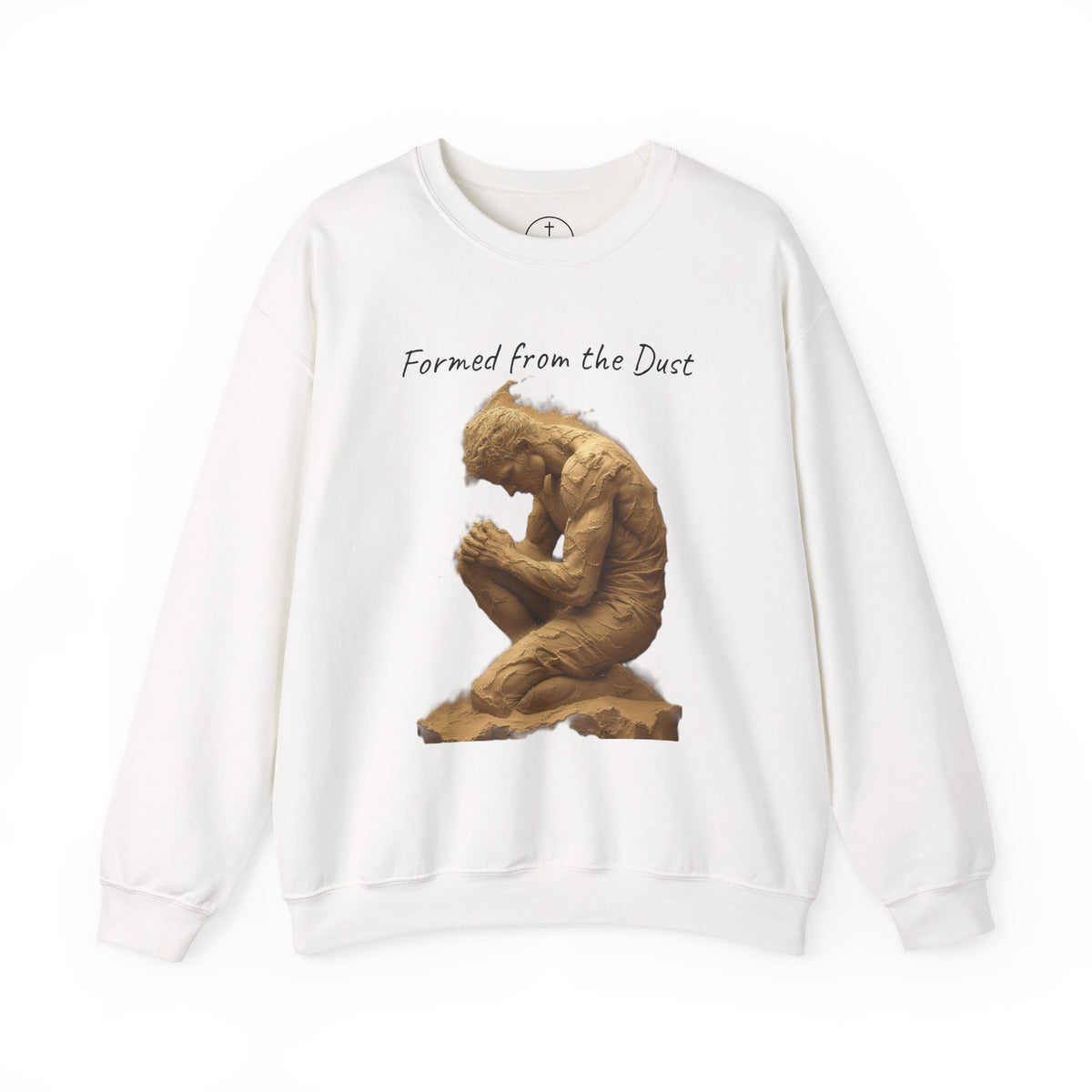 Formed from the Dust (Dark Lettering) - Men’s Christian Sweatshirt