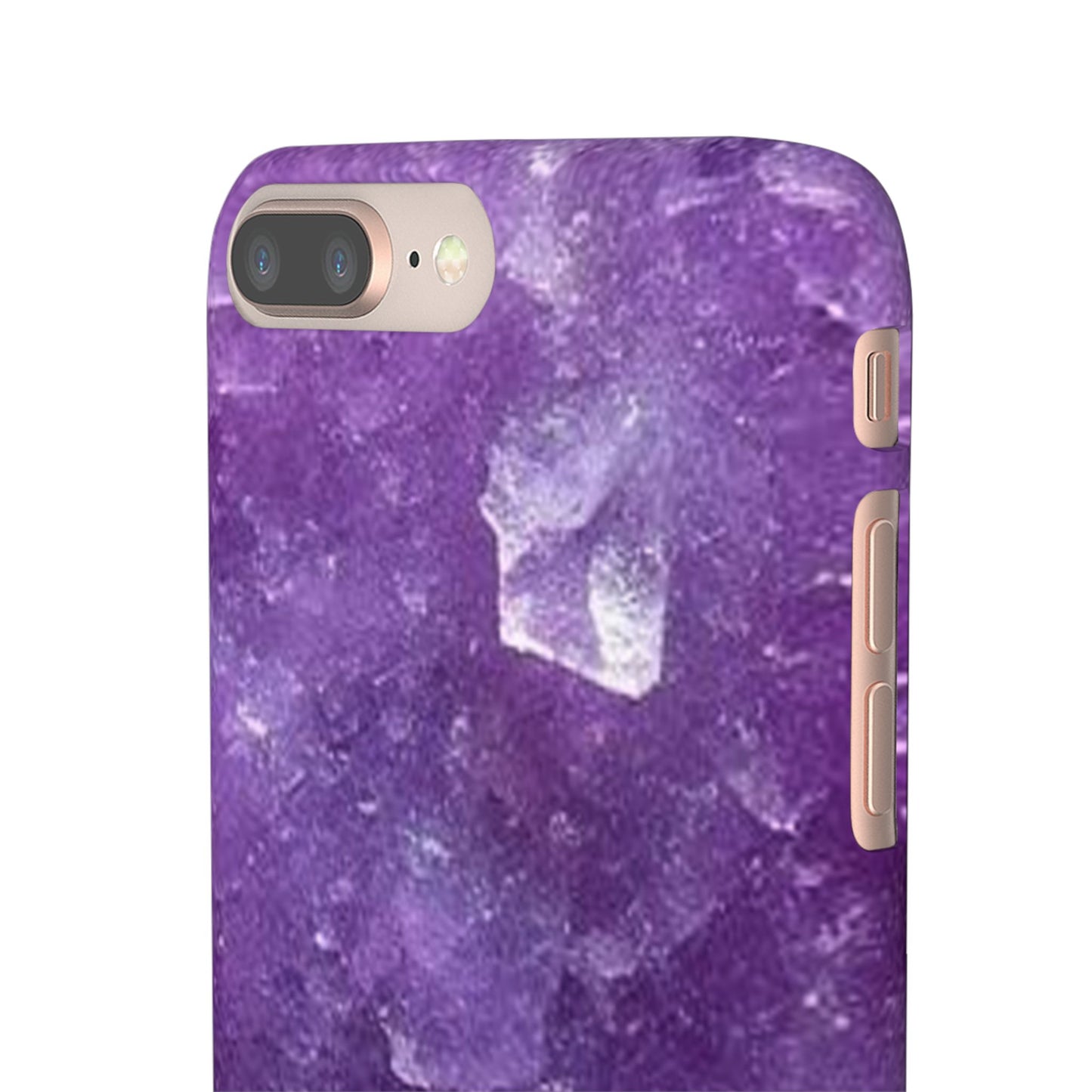 Amethyst Crystal Finish iPhone Snap Case
