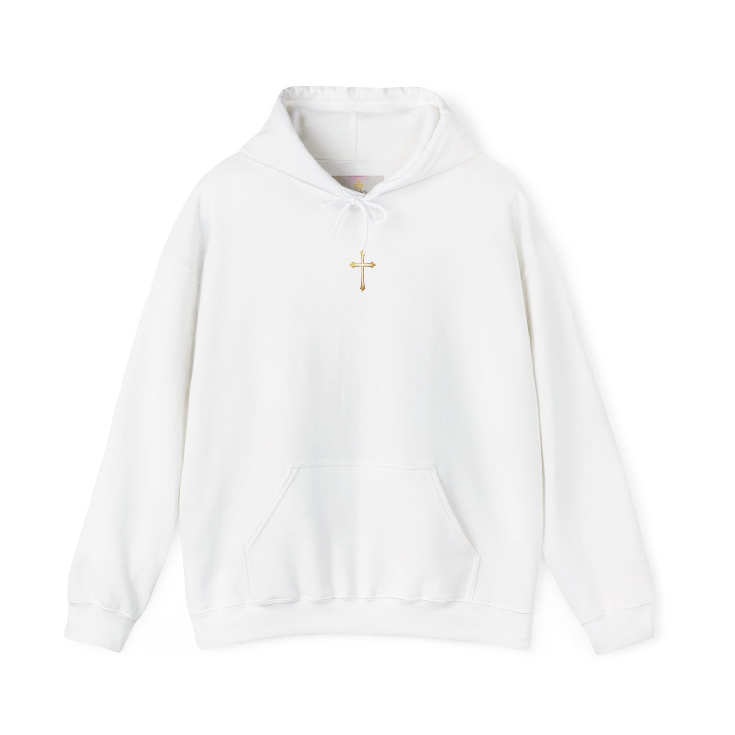Gold Cross Women’s Christian Hoodie