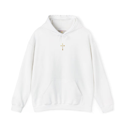 Gold Cross Women’s Christian Hoodie