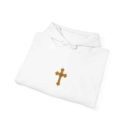 He Is Risen - Women's Christian Hoodie (Dark Lettering)