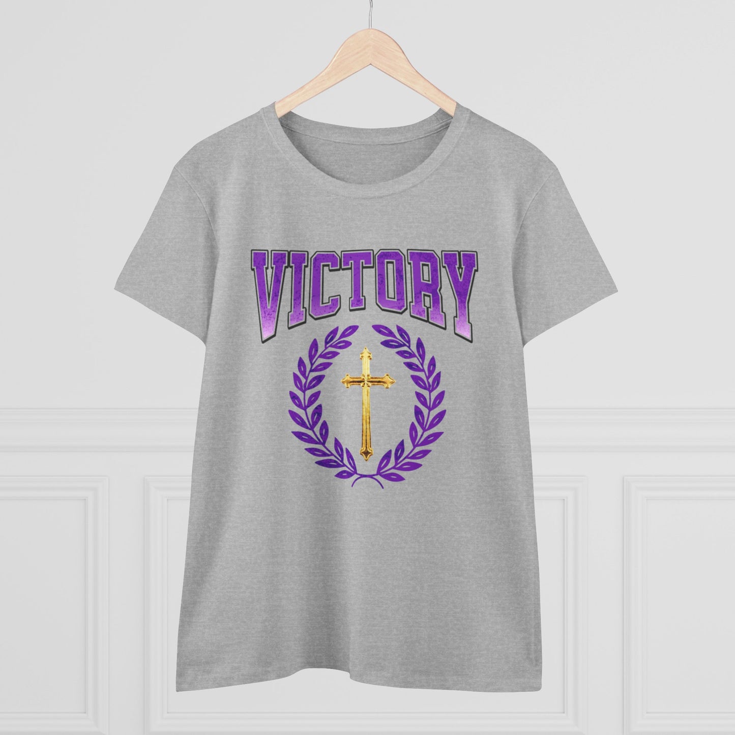 Divine Victory Women’s Tee – Victory in Every Step