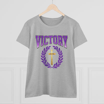 Divine Victory Women’s Tee – Victory in Every Step