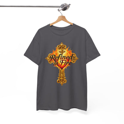 Refined in Fire — Men's Ornate Christian T-Shirt