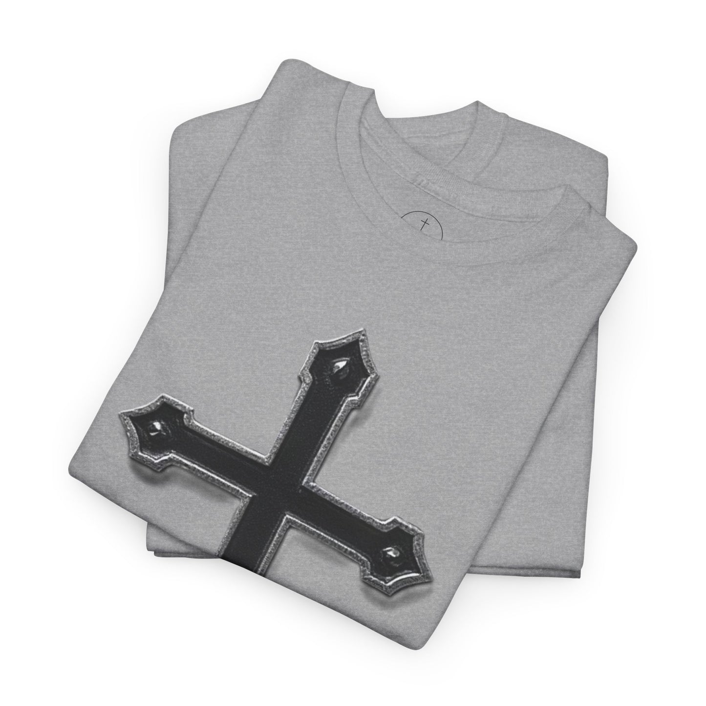 Black Cross Men’s Christian T-Shirt